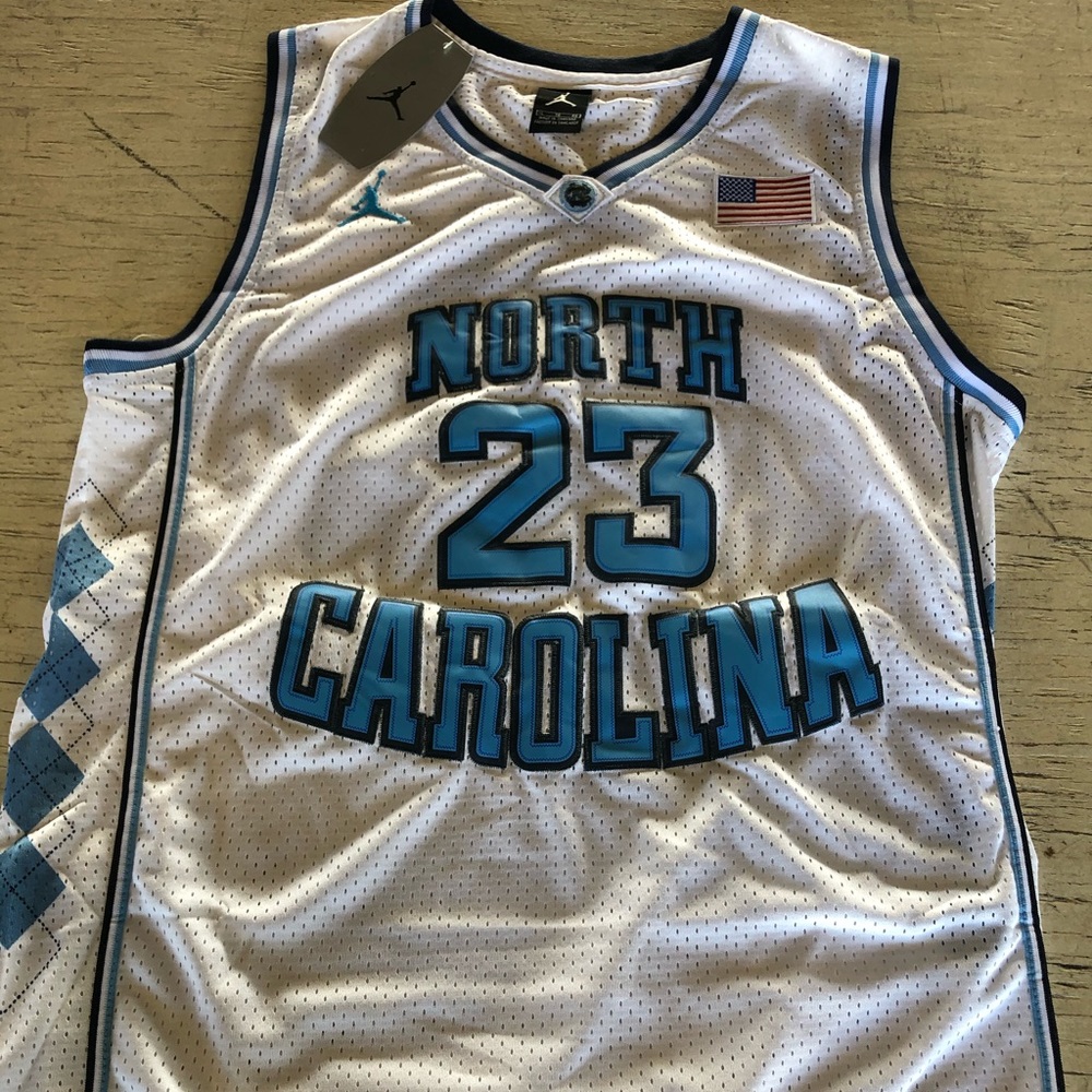 Michael Jordan UNC jersey